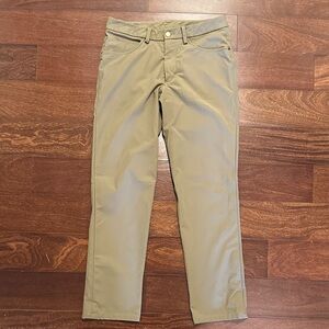 Men's Khaki Lululemon ABC pant